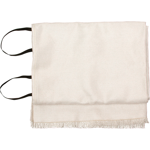 Emergency Fire Blankets, Fibreglass, 72"L x 60"W NRZ Safety Inc.