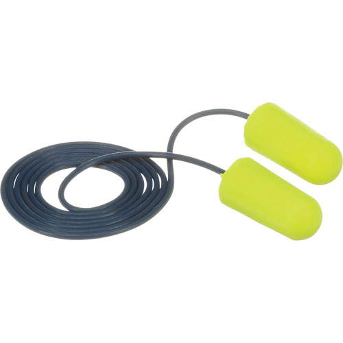 E-A-Rsoft Metal Detectable Earplugs, Corded, Regular, Bulk - Polybag, 32 NRR dB NRZ Safety Inc.