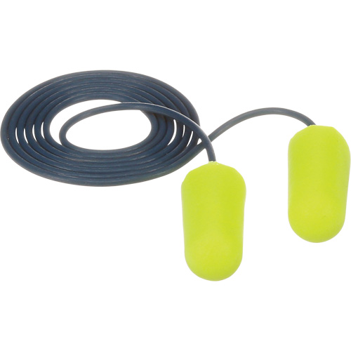 E-A-Rsoft Metal Detectable Earplugs, Corded, Regular, Bulk - Polybag, 32 NRR dB NRZ Safety Inc.