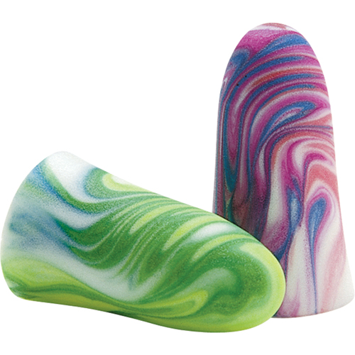 SparkPlugs&reg; Multi-Coloured Foam Earplugs, Bulk - Box NRZ Safety Inc.
