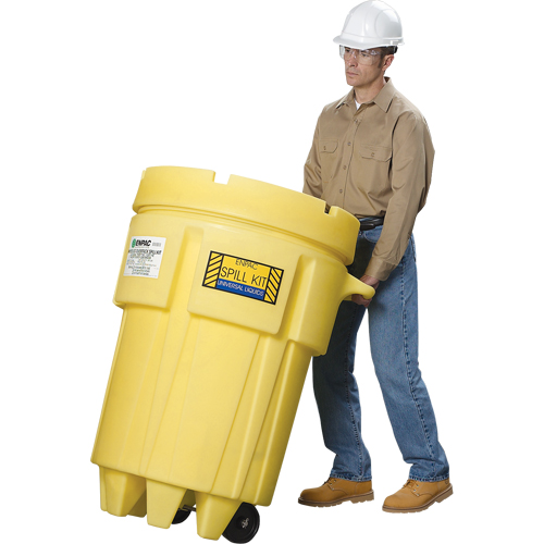 Barils de r&eacute;cup&eacute;ration sur roues Overpack, 95 gal. US, Mobile NRZ Safety Inc.