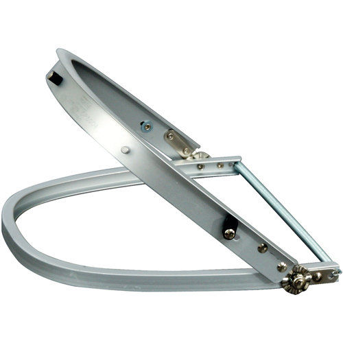 North&reg; Aluminum Faceshield Bracket for Slotted Hardhats NRZ Safety Inc.
