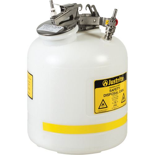 Bidons de r&eacute;cup&eacute;ration s&eacute;curitaires &agrave; d&eacute;gagement rapide NRZ Safety Inc.