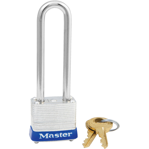 Cadenas, Argent, Cl&eacute;s identiques, Acier lamin&eacute;, Largeur de 1-1/8" NRZ Safety Inc.