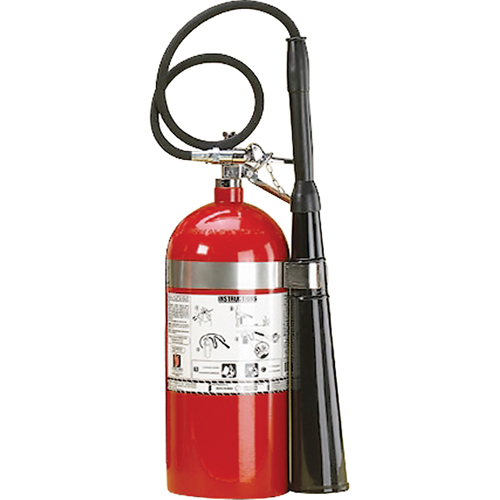 Aluminum Cylinder Carbon Dioxide (CO2) Fire Extinguishers, BC, 10 lbs. Capacity NRZ Safety Inc.
