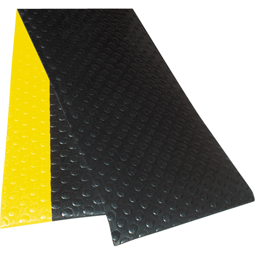 No. 417 Bubble Sof-Tred with Dyna-Shield Mats, Bubbled, 2' x 3' x 1/2", Black, PVC NRZ Safety Inc.