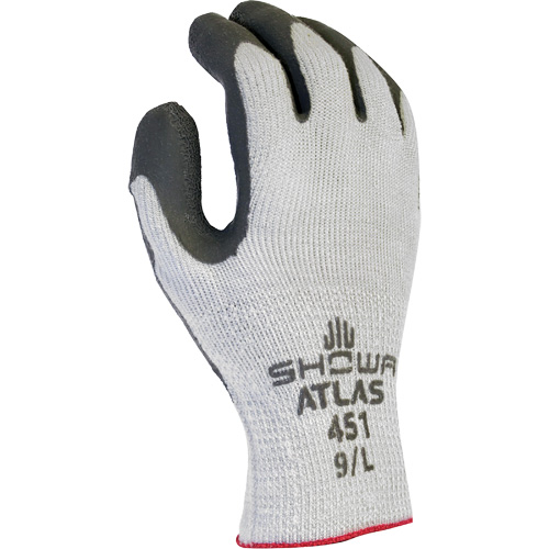 Atlas Therma Fit&reg; 451 Coated Gloves, 7/Small, Rubber Latex Coating, 10 Gauge, Cotton Shell NRZ Safety Inc.