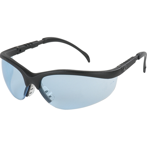 Lunettes de s&eacute;curit&eacute; Klondike, Lentille Bleu p&acirc;le, Anti-&eacute;gratignures, R&eacute;pond ou surpasse la norme CSA Z94.3 NRZ Safety Inc.