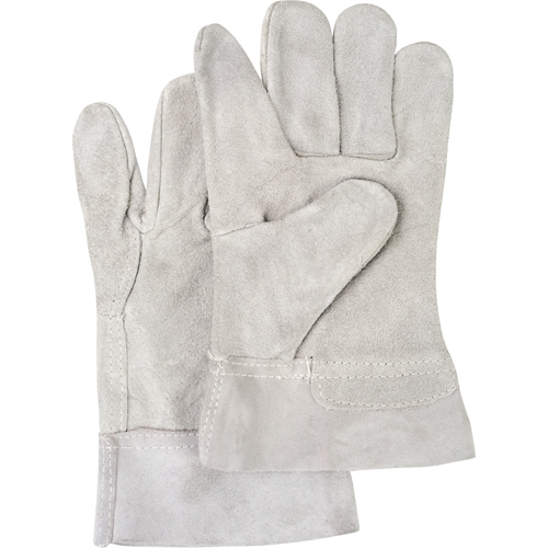 Standard-Duty Work Gloves, Large, Split Cowhide Palm NRZ Safety Inc.