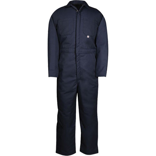 Insulated Coveralls, Men's, Navy Blue, Size Medium NRZ Safety Inc.