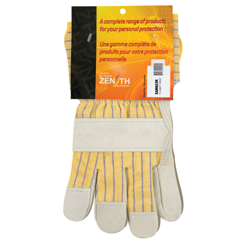 Winter-Lined Patch-Palm Fitters Gloves, X-Large, Grain Cowhide Palm, Cotton Fleece Inner Lining NRZ Safety Inc.
