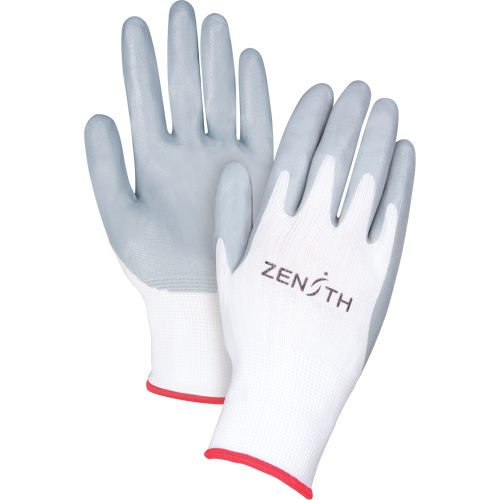 Gants l&eacute;gers enduits et respirants, 7/Petit, R&ecirc;vetement Mousse de nitrile, Calibre 13, Enveloppe en Polyester NRZ Safety Inc.