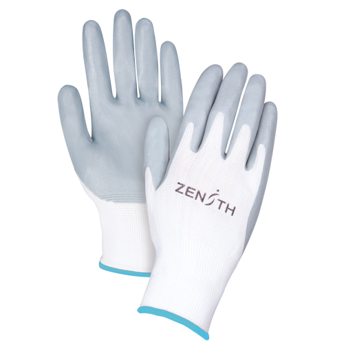 Lightweight Breathable Coated Gloves, 10/X-Large, Foam Nitrile Coating, 13 Gauge, Polyester Shell NRZ Safety Inc.