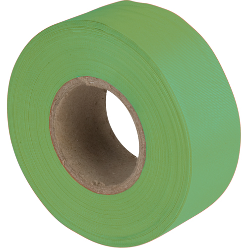 Flagging Tape, 1.2" W x 300' L, Green NRZ Safety Inc.