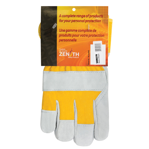 Superior Warmth Winter-Lined Fitters Gloves, Medium, Split Cowhide Palm, Thinsulate Inner Lining NRZ Safety Inc.