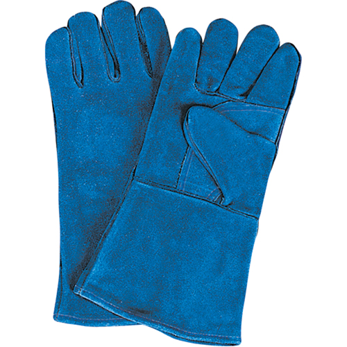 Double Palm & Thumb Welding Gloves, Split Cowhide, Size Large NRZ Safety Inc.