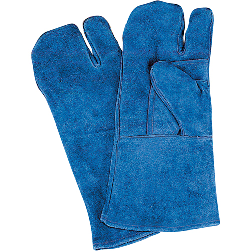 Gants de soudage &agrave; pouce & paume doubles, Cuir de vache refendu, Taille Grand NRZ Safety Inc.