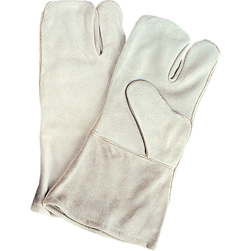 Gants de soudeur d'usage standard, Cuir de vache refendu, Taille Grand NRZ Safety Inc.