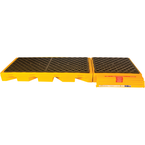 Ultra-Inline Spill Decks&reg;, 99 Us gal. Spill Capacity, 77.8" x 25.9" x 5.8" NRZ Safety Inc.