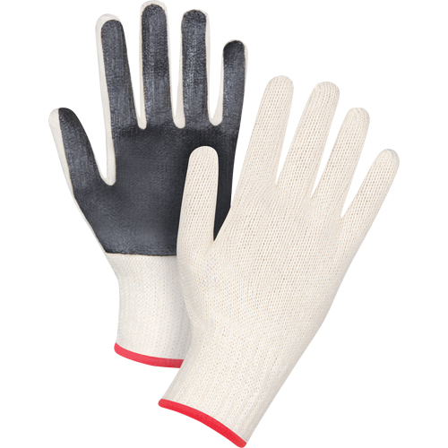 Gants en tricot &agrave; paume enduite, Poly/coton, Un c&ocirc;t&eacute;, Calibre 7, Petit NRZ Safety Inc.