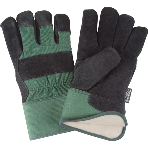 Gants d'ajusteur doubl&eacute;s pour l'hiver &agrave; chaleur sup&eacute;rieure, 2T-Grand, Paume en Cuir de vache refendu, Doublure en Thinsulate NRZ Safety Inc.