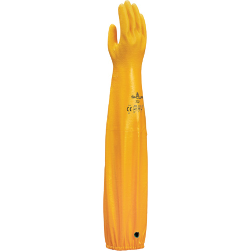 Chemical Resistant Gloves, Size Medium/8, 26" L, Nitrile, 30-mil NRZ Safety Inc.