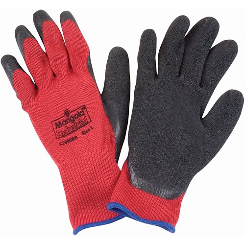 Gants enduits de latex de caoutchouc naturel, 9/Grand, R&ecirc;vetement Latex de caoutchouc, Calibre 10, Enveloppe en Polyester/Coton NRZ Safety Inc.