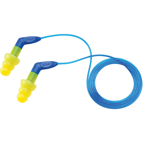 E-A-R UltraFit Reusable Earplugs, Corded, Bulk - Polybag, 27 dB NRR, One-Size NRZ Safety Inc.