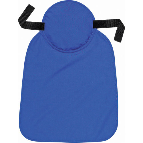 Tampons  et voiles pour le cou refroidissants pour casque de s&eacute;curit&eacute; Chill-Its 6717, Bleu NRZ Safety Inc.