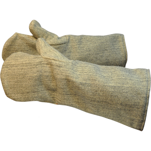 Carbo-King Heat Protective Mitts, Aramid, Large, Protects Up To 2100° F (1149° C) NRZ Safety Inc.