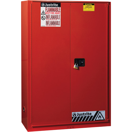 Armoire de s&eacute;curit&eacute; pour la peinture et les encres combustibles EX Sure-Grip, 60 gal., 5 tablettes NRZ Safety Inc.