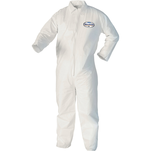 Kleenguard A40 Coveralls, Large, White, Microporous NRZ Safety Inc.