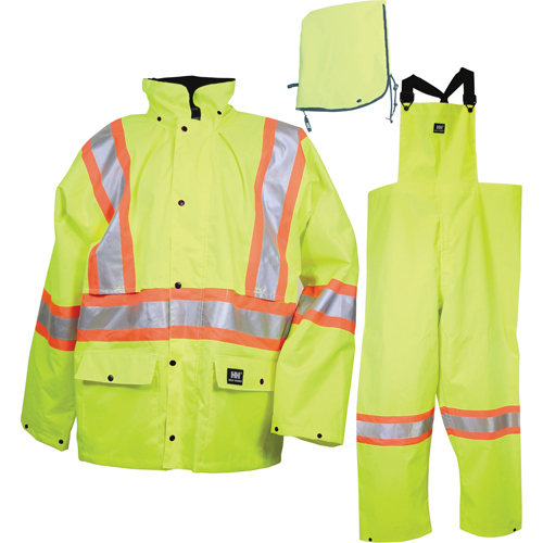 Waverley Packable Storm Suits, Nylon, Small, High Visibility Lime-Yellow NRZ Safety Inc.