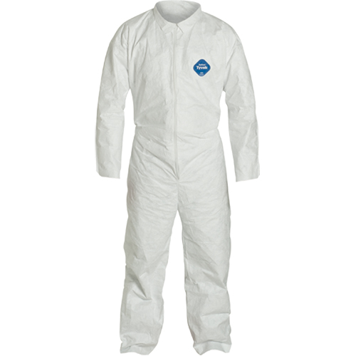 Coveralls, Large, White, Tyvek&reg; 400 NRZ Safety Inc.