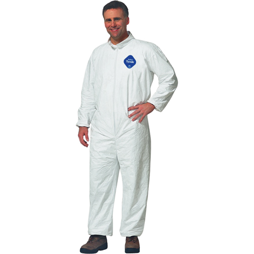 Coveralls, Medium, White, Tyvek&reg; 400 NRZ Safety Inc.