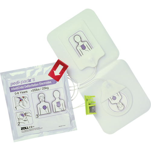 Pedi-Padz&reg; II Electrodes, Zoll AED Plus&reg; For, Class 4 NRZ Safety Inc.