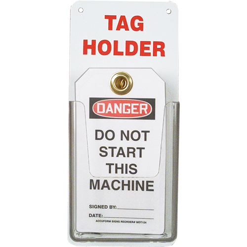 Tag Holder NRZ Safety Inc.