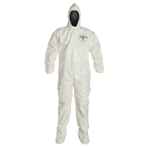 Tychem&reg; 4000 Coveralls, 2X-Large, White NRZ Safety Inc.