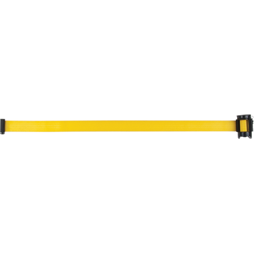 Cartouche de ruban pour assembler votre propre barri&egrave;re de contr&ocirc;le des foules, 12', Ruban Jaune NRZ Safety Inc.