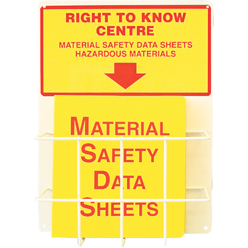 Panneaux de style pochette, Anglais, Compris reliures NRZ Safety Inc.