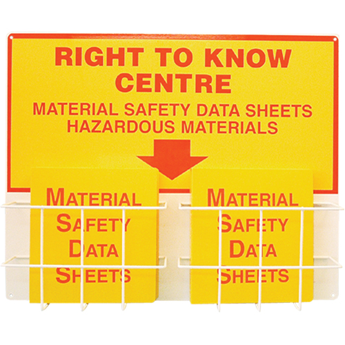 Panneaux de style pochette, Anglais, Compris reliures NRZ Safety Inc.