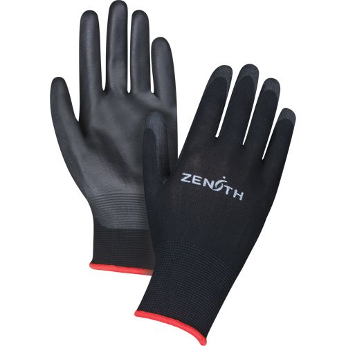 Gants enduits &agrave; dext&eacute;rit&eacute; ultime, 7/Petit, R&ecirc;vetement Polyur&eacute;thane, Calibre 13, Enveloppe en Polyester NRZ Safety Inc.