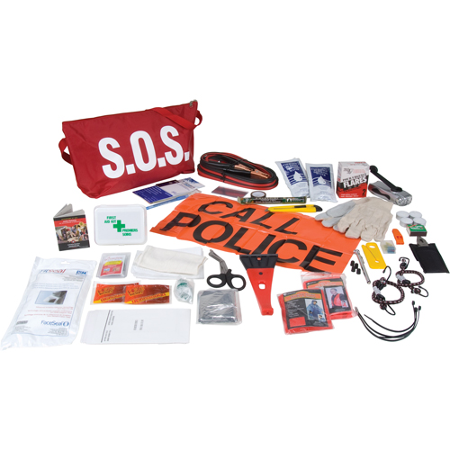 S.O.S. Distress First Aid Kits, Class 1 Medical Device, Nylon Bag NRZ Safety Inc.