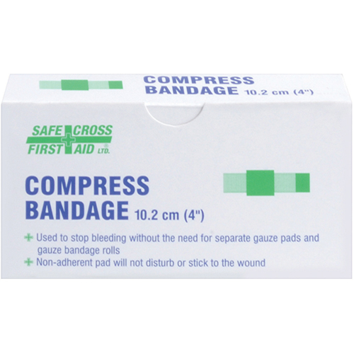 Compress (Pressure) Bandages, 4" L x 4" W NRZ Safety Inc.