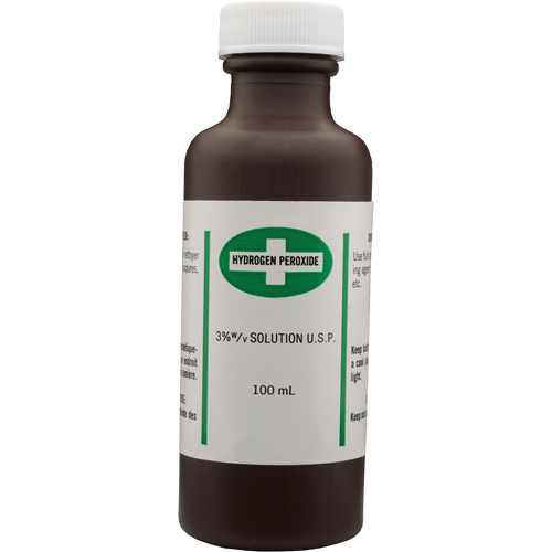 Peroxyde d'hydrog&egrave;ne 3% USP, Liquide, Antiseptique NRZ Safety Inc.