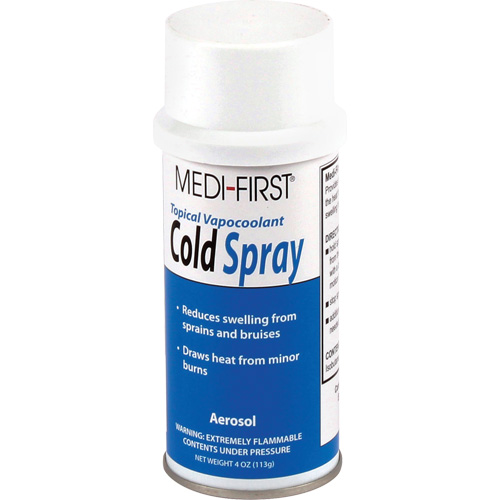 Vaporisateur froid Medi-First, Liquide NRZ Safety Inc.
