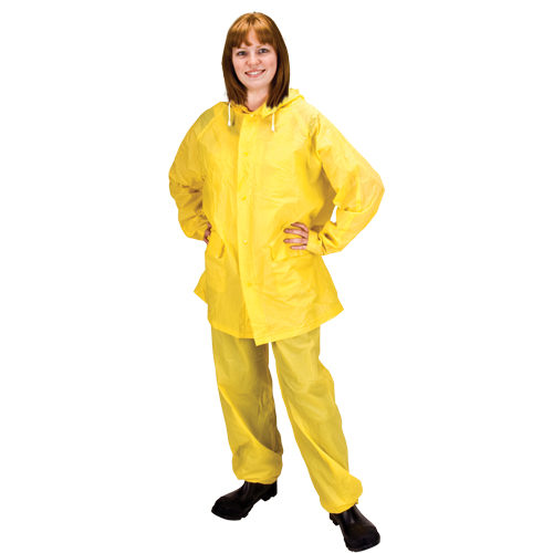 V&ecirc;tements imperm&eacute;ables RZ300, PVC, T-Grand, Jaune NRZ Safety Inc.