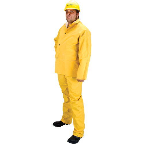 V&ecirc;tement imperm&eacute;able r&eacute;sistant aux flammes RZ600, Grand, Jaune NRZ Safety Inc.