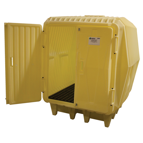 Hazard Hut&reg;, 63.5" L x 68" W x 72.5" H, 4000 lbs. Load Capacity NRZ Safety Inc.