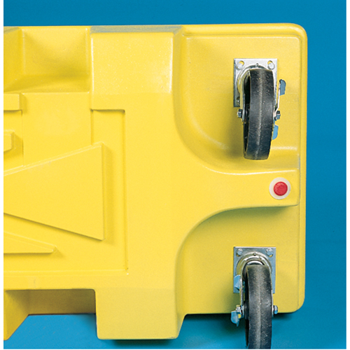 Chariots Poly-Spillcart, 66,5" lo x 29" la x 43,9" h, Cap. de d&eacute;versement 57 gal. US NRZ Safety Inc.